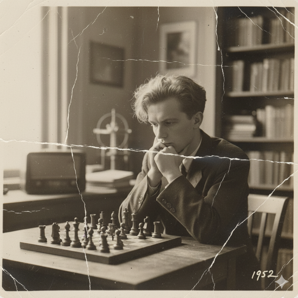 Dorian Vantt joven, c. 1952